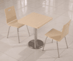 Dining chairs and table wood